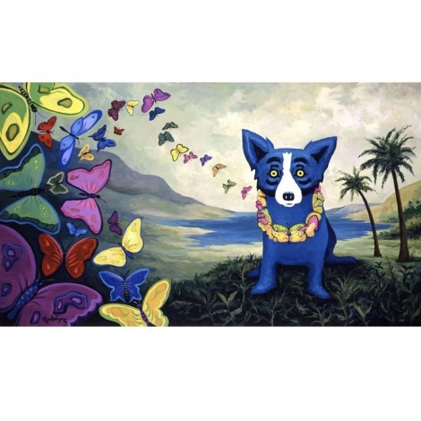 Hawaiian Blues Diamond Painting Kit