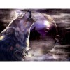 Howling Wolf Diamond Painting Kit