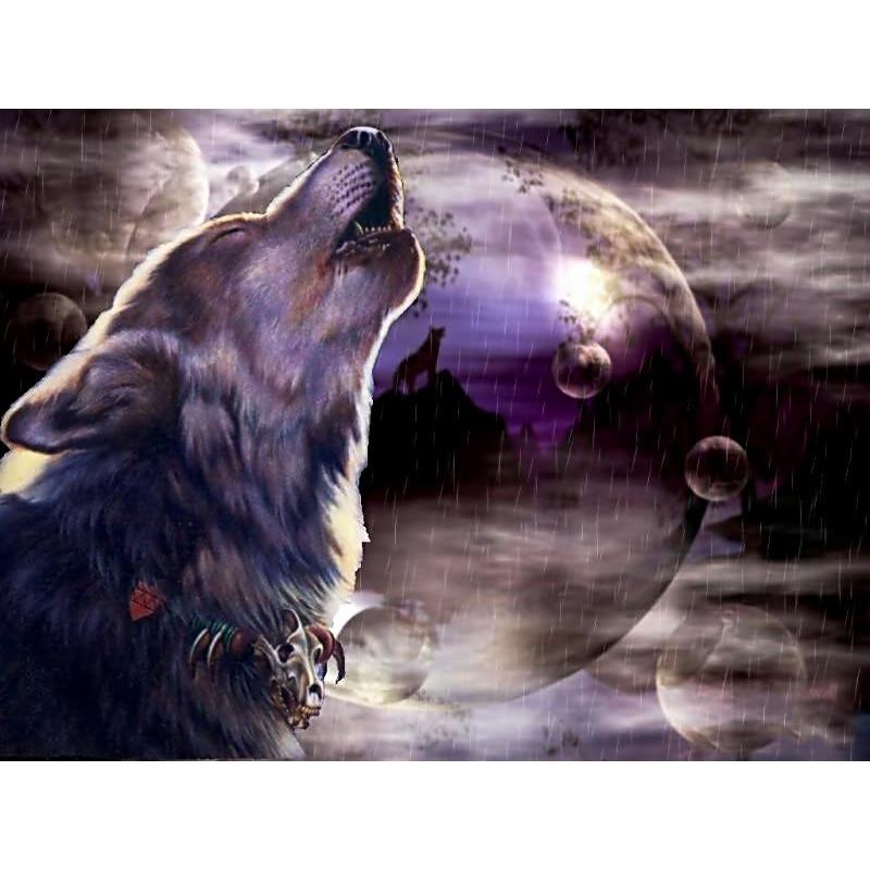 Howling Wolf Diamond...