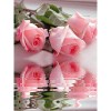 Flower Pink Diamond Painting Kit