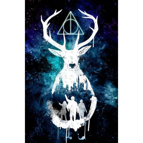 Luminous Deer Diamond Painting Kit