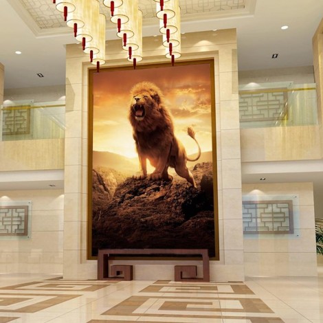 Lion Diamond Painting Kit