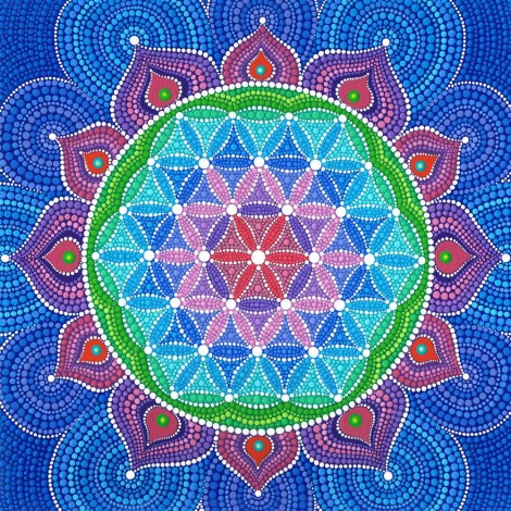 Mandala Diamond Painting Kit Mandala-3