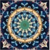 Mandala Blue And Green Diamond Painting Kit