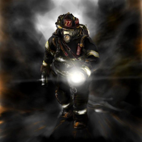 Fireman Diamond Painting Kit