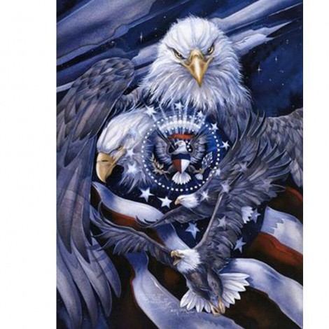 Eagle Icon Diamond Painting Kit