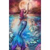 Mermaid Red Diamond Painting Kit