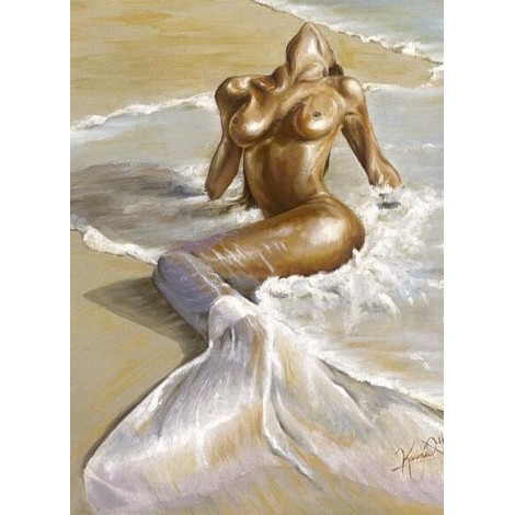 Mermaid Of Sand Diamond Painting Kit