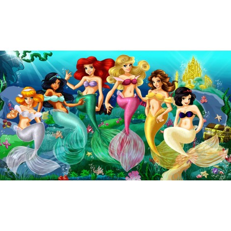 Mermaid Diamond Painting Kit Mermaid-10