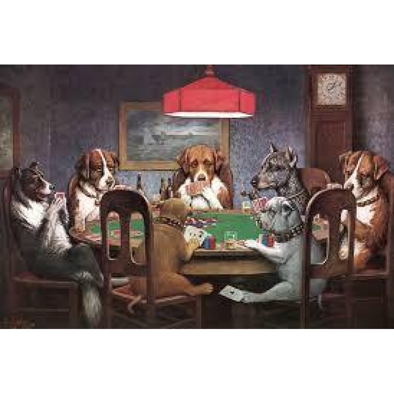 Dogs Poker Diamond P...