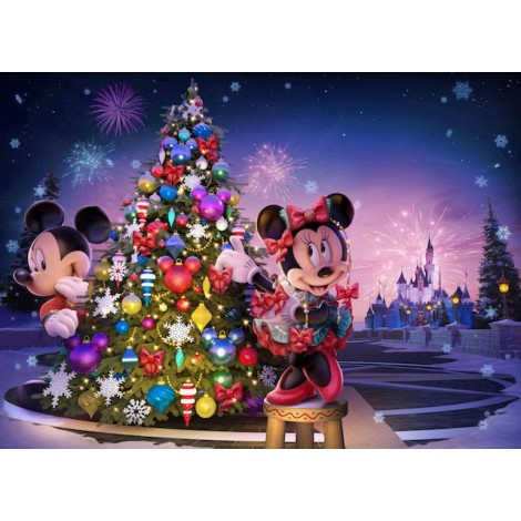 Disney Christmas Diamond Painting Kit Disney Christmas-7