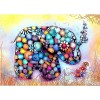 Color Elephant Diamond Painting Kit