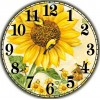 Clock Flowers Diamond Painting Kit