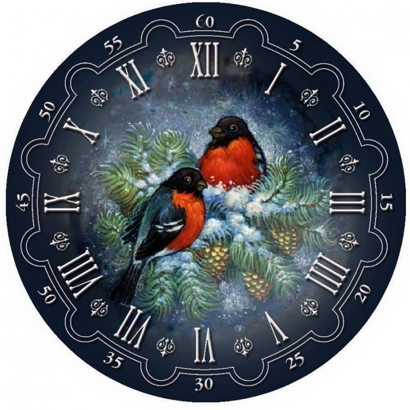 Clock Bird Diamond P...