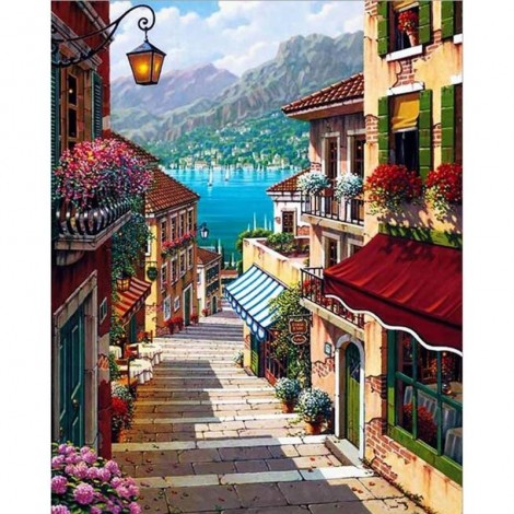 City Streets Diamond Painting Kit