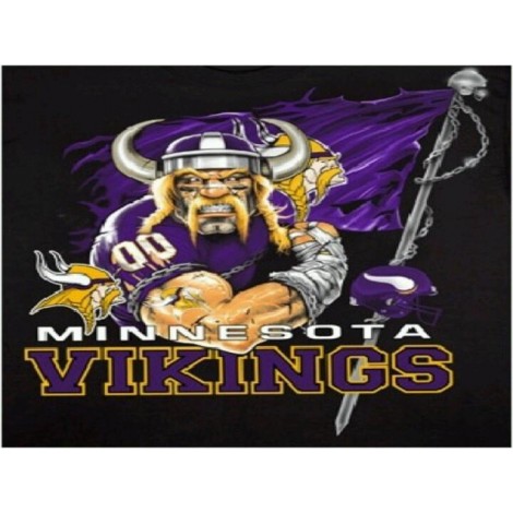 Minnesota Vikings Big Diamond Painting Kit