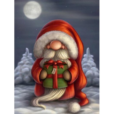 Mini Santa Claus Diamond Painting Kit