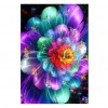 Rainbow Flowers Diamond Painting Kit Rainbow Flowers-4