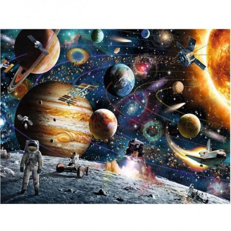 Space Planet Stars Diamond Painting Kit