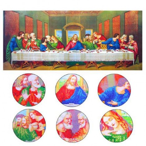 Special Shaped The Last Supper Diamond Painting Kit