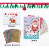 Christmas Cards Kids 8xPack Diamond Painting Kit