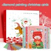 Christmas Cards Kids 8xPack Diamond Painting Kit