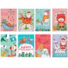 Christmas Cards Kids 8xPack Diamond Painting Kit