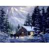 Cabin Horses Diamond Painting Kit